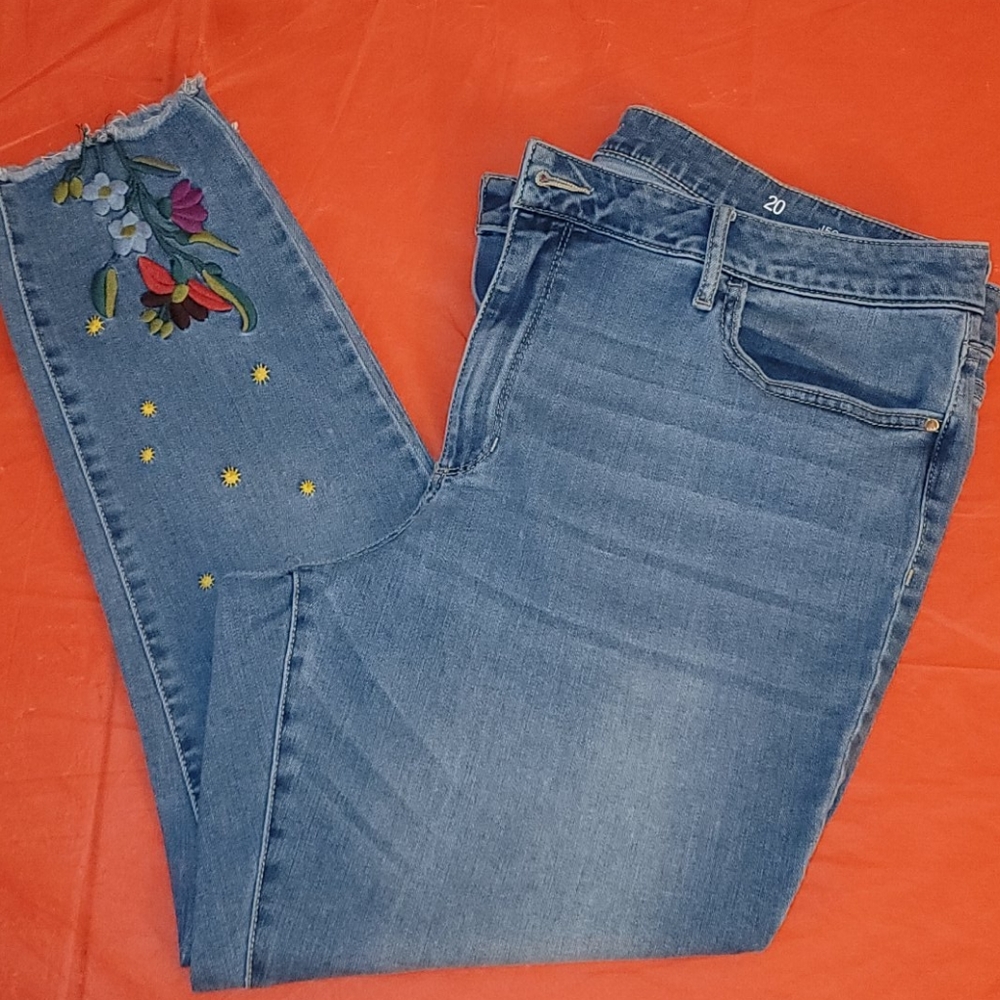 Ankle Denim Jeggings
